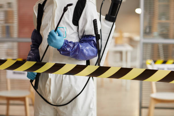 Professional Blood Cleanup technician working in Greenwood, IN
